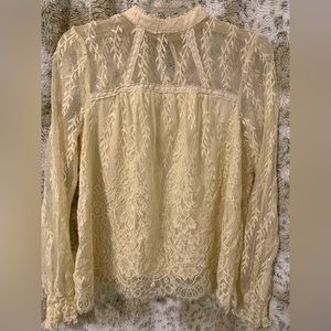 Xhilaration Lace Blouse Size Small!
